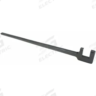WESTWARD F-Type Valve Wheel Wrench: 1 1/2 in Head Size, 26 1/2 in Overall Lg - F-Shaped Valve Wheel Wrenches