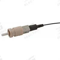 HUBBELL PREMISE WIRING Fiber Optic Connector: Connector ST, Std, 12pk Pack Size, 12 (MPN FCST62M12). Key specifications — attr922460: HUBBELL PREMISE WIRING; attr922461: Beige; attr922466: Simplex; attr922475: OM1; attr1309930: 12pk.