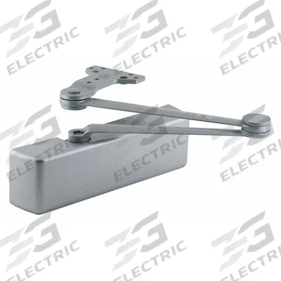 LCN Door Closer: Parallel Mounting Type, Grade 1 - Heavy Duty, Aluminum, 12 1/4 in Lg - Parallel Arm-Mount Door Closers