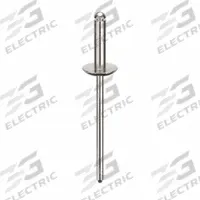 Blind Rivet,1.827" L,0.125" dia,PK500: Inch, 1 53/64 in Overall Lg, 33/64 in Body Lg, Plain, 500 PK (MPN U34126.012.4446). Key specifications — Brand: APPROVED VENDOR.