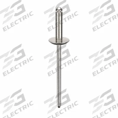 APPROVED VENDOR Blind Rivet,1.827" L,0.125" dia,PK500: Inch, 1 53/64 in Overall Lg, 33/64 in Body Lg - Large Flange Blind Rivets