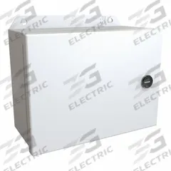 HAMMOND Electrical Enclosure: Steel, 6 in x 8 in x 4 in, NEMA 12/13/3R/4, w/Panel, Solid Cover, IP66 (MPN EJ683LG). Key specifications — Closure Method: Latches; Brand: HAMMOND; Knockouts: Not Included.