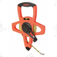 CRESCENT LUFKIN Long Tape Measure: Manual, PS1808N, SAE, 200 ft, 1/8 in, Plastic with Grip, Inch. Key specifications — attr939846: PS1808N; attr939849: Steel; attr939859: Nonmagnetic Single Hook; attr939850: Single-Sided; attr939855: 1/8 in; attr944023: Hook End; attr940484: CRESCENT LUFKIN; attr985224: Plastic with Grip.