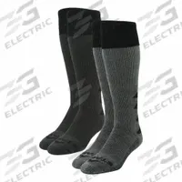 STABIL Socks: Over-the-Calf, Unisex, Black/Gray, Cotton/Nylon/Polyester/Spandex (MPN 13681). Key specifications — Socks Primary Material: Nylon; Brand: STABIL; Color: Gray.