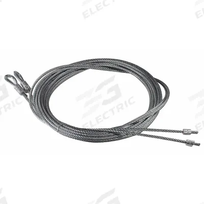 AMERICAN GARAGE DOOR SUPPLY Cable Assembly: Steel, 1,000 lb Load Rating - Max, 7 x 19 - Cables