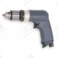 INGERSOLL RAND Air-Powered Drill: 3/8 in Chuck, Medium Duty, 2,000 RPM, 0.4 hp, Keyed, Reversible (MPN 5RALST6). Key specifications — attr1320790: INGERSOLL RAND.
