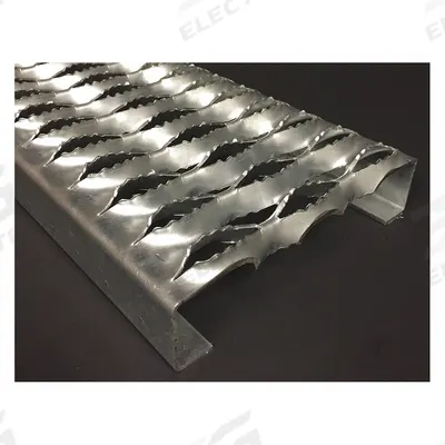 APPROVED VENDOR Ladder Tread Channel: Channel, Serrated - Stair Treads & Channels