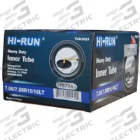 HI-RUN Light truck tire tube: Light Truck, Truck Inner Tube, TR75A, 29 1/2 in Overall Dia (MPN TUN3003). Key specifications — Compatible Tire Size: 9.00R16LT; Brand: HI-RUN.