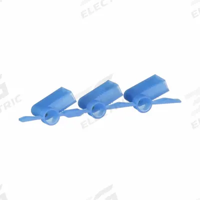 PANDUIT Wire Disconnect: Blue, Nylon, Full Coverage - Fully Insulated Flag Disconnects