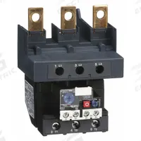SCHNEIDER Overload Relay: Thermal Protection, 3 Poles, 1NO/1NC, Phase Loss Sensitivity, 80 A – 104 A (MPN LRD4365). Key specifications — Brand: SCHNEIDER; Auxiliary Contact Form: 1NO/1NC; Compatible Contactor Series: TeSys Deca; Terminal Connection Type: Screw Clamp Terminals; Maximum Voltage Rating: 1000V AC; Phase Loss Sensitivity: Yes; Thermal Units Required: None (Relay Includes Integrated Bimetallic Elements); Compatible Contactors: TeSys Deca (115 to 150 Amp Models).