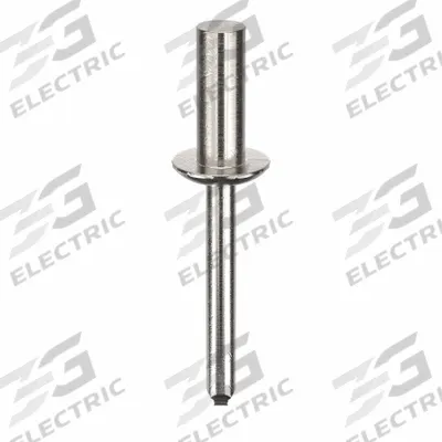 APPROVED VENDOR Blind Rivet,2 4/89 in L,1/4 in dia,PK100: Inch, 2 3/64 in Overall Lg, 11/16 in Body Lg - Domed-Head Blind Rivets