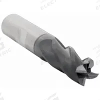 WIDIA HANITA Square End Mill: Carbide, TiAlN Coated, 4 Flute, 1/2" Mill Dia, 1" LOC, 3" OAL (MPN I4S0500W100R)