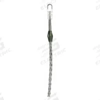 HUBBELL WIRING DEVICE-KELLEMS Pulling Grip: 0.25 in to 0.49 in, 6,800 lb Breaking Strength (MPN 03302016). Key specifications — Cable Dia. Range: 0.25 in to 0.49 in; Material: Galvanized Steel; Color Code: Dark Green; Eye Style: Rotating; Brand: HUBBELL WIRING DEVICE-KELLEMS.
