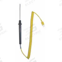 DICKSON Piercing Probe: 316 Stainless Steel Shaft/5 ft Coiled Cable, 4 in Overall Lg, 1PRT9, D605. Key specifications — Brand: DICKSON; Manufacturer Part Number: D605.