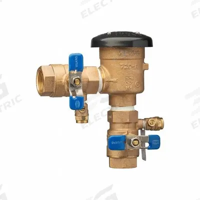 ZURN WILKINS Vacuum Breaker: 114-720A, FNPT x FNPT, For Water Media, 33°F – 110°F - Lead-Free Pressure Vacuum Breakers
