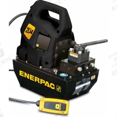 ENERPAC Hydraulic Pump: 10,000 psi Max. Op Pressure, 60 cu in/min Max. Flow Rate, 1 7/10 hp Max. HP (MPN ZU4408JB). Key specifications — attr941810: ZU4408JB; attr941817: 3-Position; attr941814: Retract.