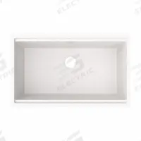 ELKAY Sink: 32 1/2 in Overall Lg, 19 3/8 in Overall Wd, 9 1/8 in Bowl Dp, 30 3/4 in Bowl Lg, 1 Bowls (MPN ELGRU13322WOWH0). Key specifications — Brand: ELKAY; Faucet Handle Type: None; Color Family: White.