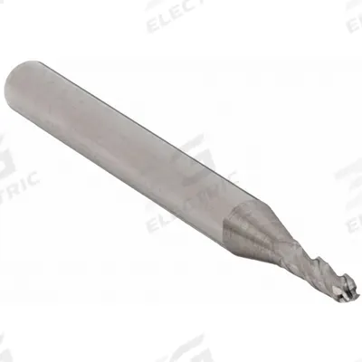 APPROVED VENDOR Ball End Mill: Carbide, 3 Flute, 1/16" Mill Dia, 1/4" LOC, 1-1/2" OAL (MPN 222-001030) - General Purpose Carbide Ball End Mills