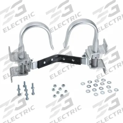 LOUISVILLE LADDER Ladder Pole Grip and Cable Hook: Rubber/Steel (MPN PK-E03C) - Cable Hook & V-Rung Stabilizers