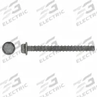 RED HEAD Screw Anchor: 4 in Overall Lg, 3/8 in Dia, Steel, External Hex, Hex, Steel, 50 PK (MPN LDT-3840). Key specifications — Material Grade/Class: Grade 5; Removable: Removable; System of Measurement: Inch; Tip Type: Self-Threading; Brand: RED HEAD; Screw Anchor Type: Concrete Screw Anchor.