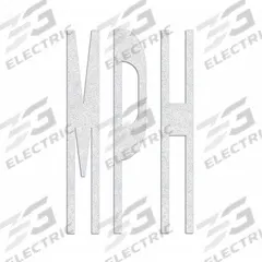 RAE Preformed Thermoplastic Pavement Markings: Mph, White, 8 ft Lg, 4 1/2 ft Wd (MPN PR-TH-3614). Key specifications — Legend: Mph; Brand: RAE; Color: White; Adhesion Method: Hand Torch; Material: Thermoplastic.