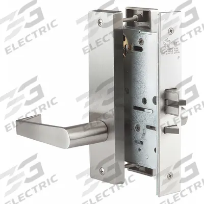 PDQ Door Lockset: Privacy Lever Locksets, Stainless Steel, ADA Compliant