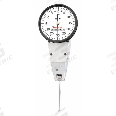 STARRETT Swivel-Head Dial Test Indicator: 0 in to 0.06 in, Swivel Head, Inch - Dial Test Indicators - Swivel-Head Style