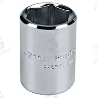 PROTO Socket: Metric, 1/4 in Drive Size, 4.5 mm Socket Size, 6-Point, Std, Chrome, 7/8 in Overall Lg (MPN J47045M). Key specifications — attr1204417: PROTO; attr1204392: Chrome.