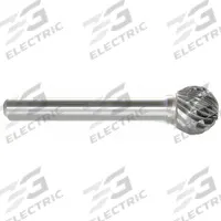 APPROVED VENDOR Carbide Bur: Ball, SD-53, Double Cut, 3/16" Head, 1/8" Shank (MPN 310-002084). Key specifications — Trade Number: SD-53; Brand: APPROVED VENDOR.