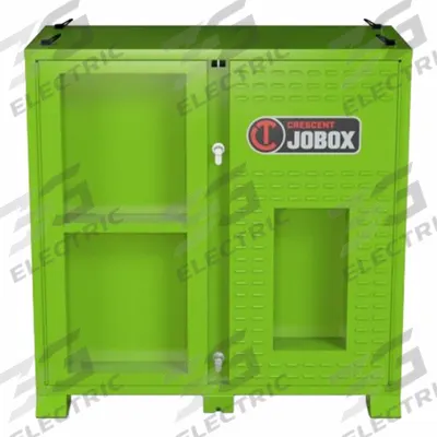 CRESCENT JOBOX PPE Cabinet: 30 in W x 60 in D x 60 in H, 50.77 cu ft - Jobsite Cabinets