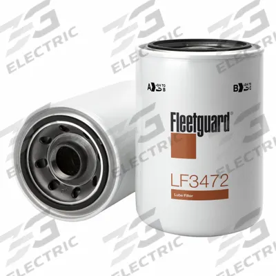 FLEETGUARD Automotive Oil Filter: 1 1/2"-16 UNS-2B Thread Size, 9 in Overall Ht - Spin-On Oil Filters