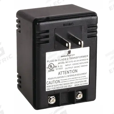 SLOAN Transformer: For ETF-80 Series/ETF-880 Series - Faucet Sensor Power Transformers