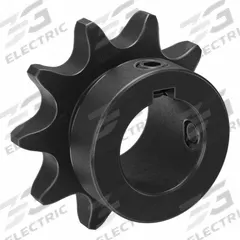 TSUBAKI Single Strand Sprocket: 40, For 1/2 in Chain Pitch, 3/4 in Bore Dia, 10 Teeth, Steel (MPN 40B10F-3/4). Key specifications — Brand: TSUBAKI.