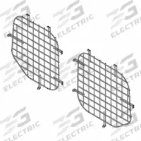 WEATHER GUARD Van Window Screen: Van Window Screen, Steel, 27 3/4 in Overall Wd, Side Door, Black (MPN 88054). Key specifications — Color: Black; Includes: Mounting Hardware; Product Type: Van Window Screen; Material: Steel; Mounting Location: Side Door; Brand: WEATHER GUARD.