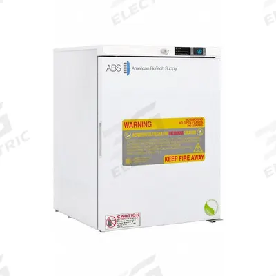 AMERICAN BIOTECH SUPPLY Laboratory Freezer: Undercounter, 4 cu ft, -25°C to -15°C, Swing Solid - Explosion-Proof Freezers