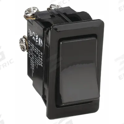 APPROVED VENDOR Rocker Switch: Series HY60, 2 Positions, DPST, On/Off - General Purpose Rocker Switches