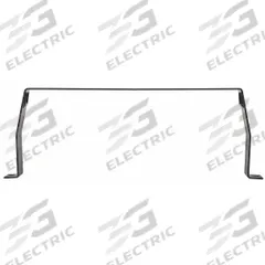 MAXXIMA Mounting Bar: Mounting Bar, Black, Steel, 10 1/4 in Lg, 29 1/2 in Ht, 2 in Wd (MPN MTBL-UBAR). Key specifications — Color: Black; Brand: MAXXIMA; Material: Steel; Product Type: Mounting Bar.