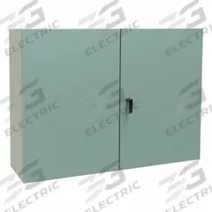 HAMMOND Electrical Enclosure: Steel, 36 in x 48 in x 12 in, NEMA 12/3R, Solid Cover, Hinged (MPN EN4TD364812GY). Key specifications — Brand: HAMMOND; Closure Method: Keyed Handle; Knockouts: Not Included.