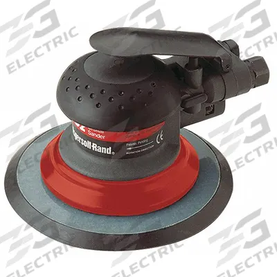 INGERSOLL RAND Air Orbital Sander: 6 in Disc, Pressure Sensitive Adhesive, 3/32 in Orbit - Self-Vacuum Random Orbital Sanders