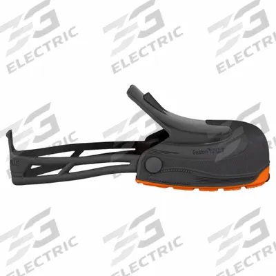 GASTON MILLE Overshoe: For Size 5 to 13, Unisex, Slip Resistant, Black, Composite Toe - Safety Toe Caps