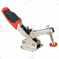 BESSEY Auto-Adjust Toggle Clamp: Std Vertical Handle, Flange Base Mounting, 1.97 in Arm Lg, Std (MPN STC-VH20). Key specifications — attr668198: BESSEY; attr668630: Polyethylene.
