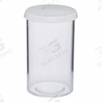 APPROVED VENDOR Vial with Cap: Sample, Polystyrene, 73.93 mL, 46.04 mm Body Dia, Non-Sterile, Round (MPN VIAL-20C-10). Key specifications — Sub-brand: plastic vials; Self-Standing: Self-Standing; Brand: APPROVED VENDOR; Vial Type: Sample; Body Color: Colorless; Includes Closure: Yes; Bottom Shape: Round; Thread Location: External.