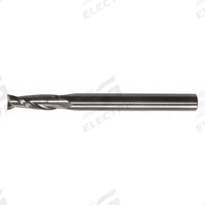 CLEVELAND Square End Mill: Carbide, 2 Flute, 0.055" Mill Dia, 5/32" LOC, 1-1/2" OAL (MPN C76028) - Pencil-Neck Carbide Square End Mills