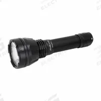 FENIX LIGHTING Flashlight: Rechargeable, 2,500 lm, 1.25 hr Run Time at Max. Brightness, Black (MPN HT32). Key specifications — Brand: FENIX LIGHTING; Switch Location: Tail; Charger Style Included: USB Type-C Cord; Battery Requirements - Broad: Includes Rechargeable.