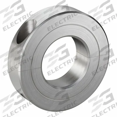 CLIMAX METAL PRODUCTS Shaft Collar: 2-Piece, Inch, Round, Clamp-On, 1 in Bore Dia - Stainless Steel Recessed-Screw Shaft Collars