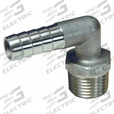 DIXON VALVE & COUPLING Barbed Hose Fitting: For 3/8 in Hose I.D., Hose Barb x NPT - 303 Stainless Steel Multipurpose (Air, Water, Chemical) Rigid Barbed Hose Fittings