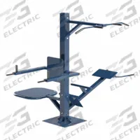 TRIACTIVE USA Four Person Modular Series: 92 in Overall Ht, 72 in Overall Lg, 80 in Overall Wd (MPN MODU1-B)