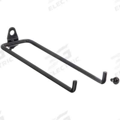 APPROVED VENDOR Double Rod Pegboard Hook: 1/4 in Peg Hole, For 1 in Pegboard Hole Spacing - Hooks for Round-Hole Pegboard