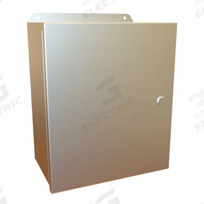 HAMMOND Electrical Enclosure: Stainless Steel, 12 in x 10 in x 6 in, NEMA 12/13/3R/4/4X - Stainless Steel Enclosures