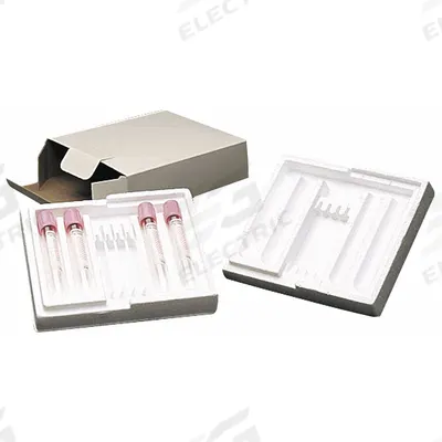 THERMOSAFE Lab Tube Mailer: Lab Tubes Holds Container, 4 Tubes, 1 7/8 in Outside Ht - Lab Slide Mailers